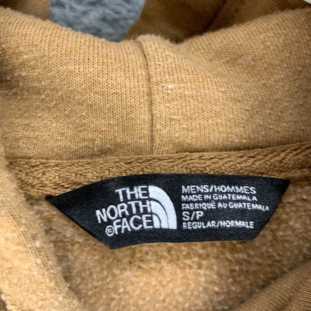 The North Face Hoodie Men's Small Brown Half Dome Pullover Outdoors Soft